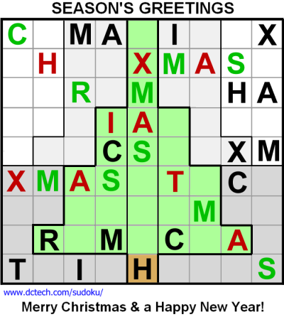Special Christmas Sudoku