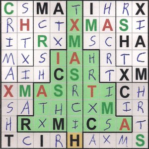 Special Christmas Tree Sudoku Solution - easy
