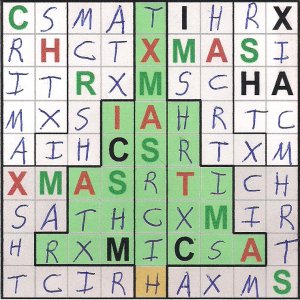 Special Christmas Tree Sudoku Solution - hard