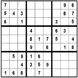 puzzle to be solved