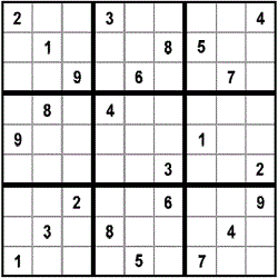 puzzle to be solved